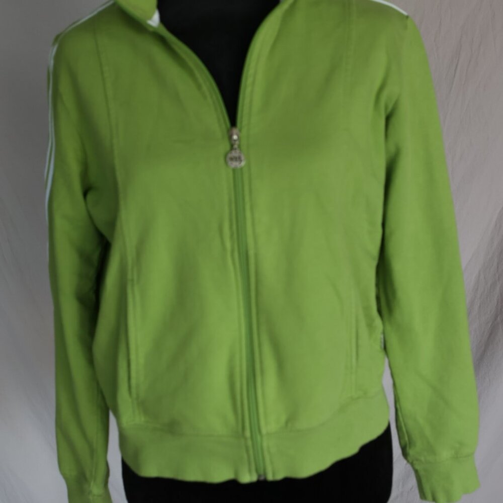 New York Laundry Green zip up sweatshirt